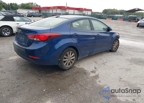 2016 Hyundai Elantra Se/Sport/Limited z USA, uszkodzony, nr VIN 5NPDH4AE3GH770685